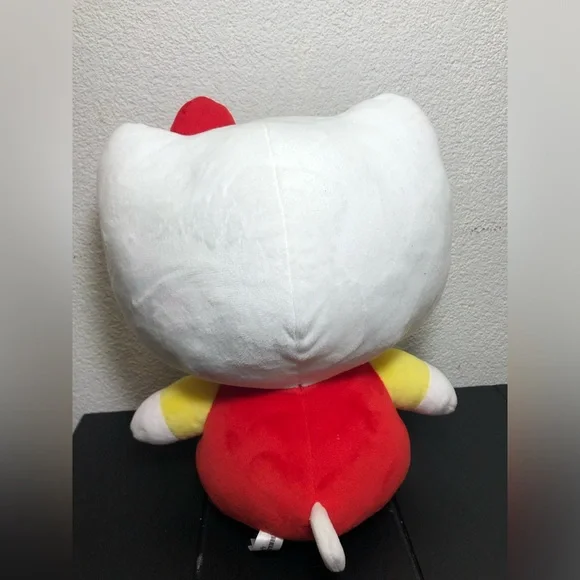 Hello Kitty Stuffed Animal - Red, White, and Yellow - Picture 2 of 5